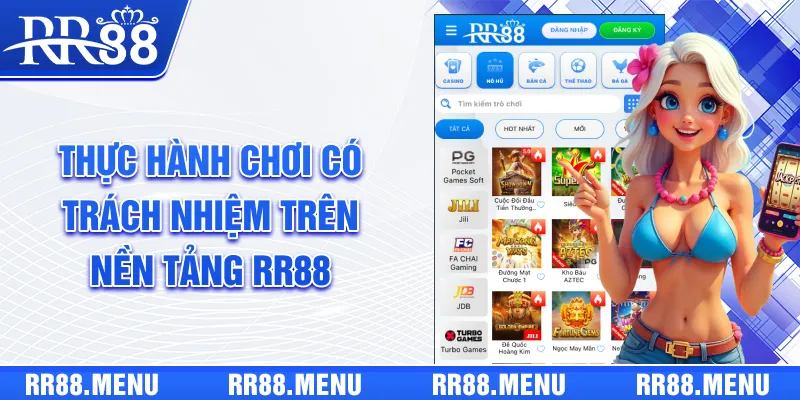 Thực hành chơi có trách nhiệm trên nền tảng RR88